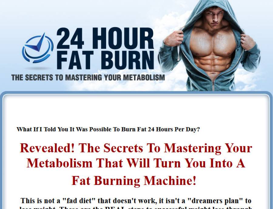 24 Hour FatBurn, 75%, One-Time Commission, JVzoo